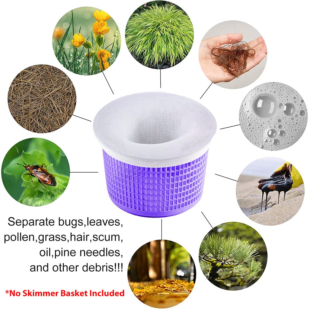 Optifit 10pcs Pool Skimmer Basket Sock Filter Mesh Net for Pool Skimmer Basket Strong Elastic Pool Skimmer Socks Swimming Pool Cleaning Supplies, No Skimmer Basket Included Optifit 10pcs Pool Skimmer Basket Sock Filter Mesh Net for Pool Skimmer Basket Strong Elastic Pool Skimmer Socks Swimming Pool Cleaning Supplies, No Skimmer Basket Included